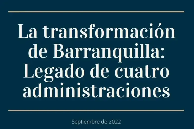 La transformación de Barranquilla